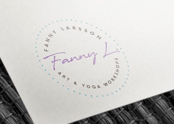 Fanny Larsson | Logotype Branding | Bold Branding & Custom Squarespace Designs | Sofia Parker Creative Studio | www.sofia-parker.com