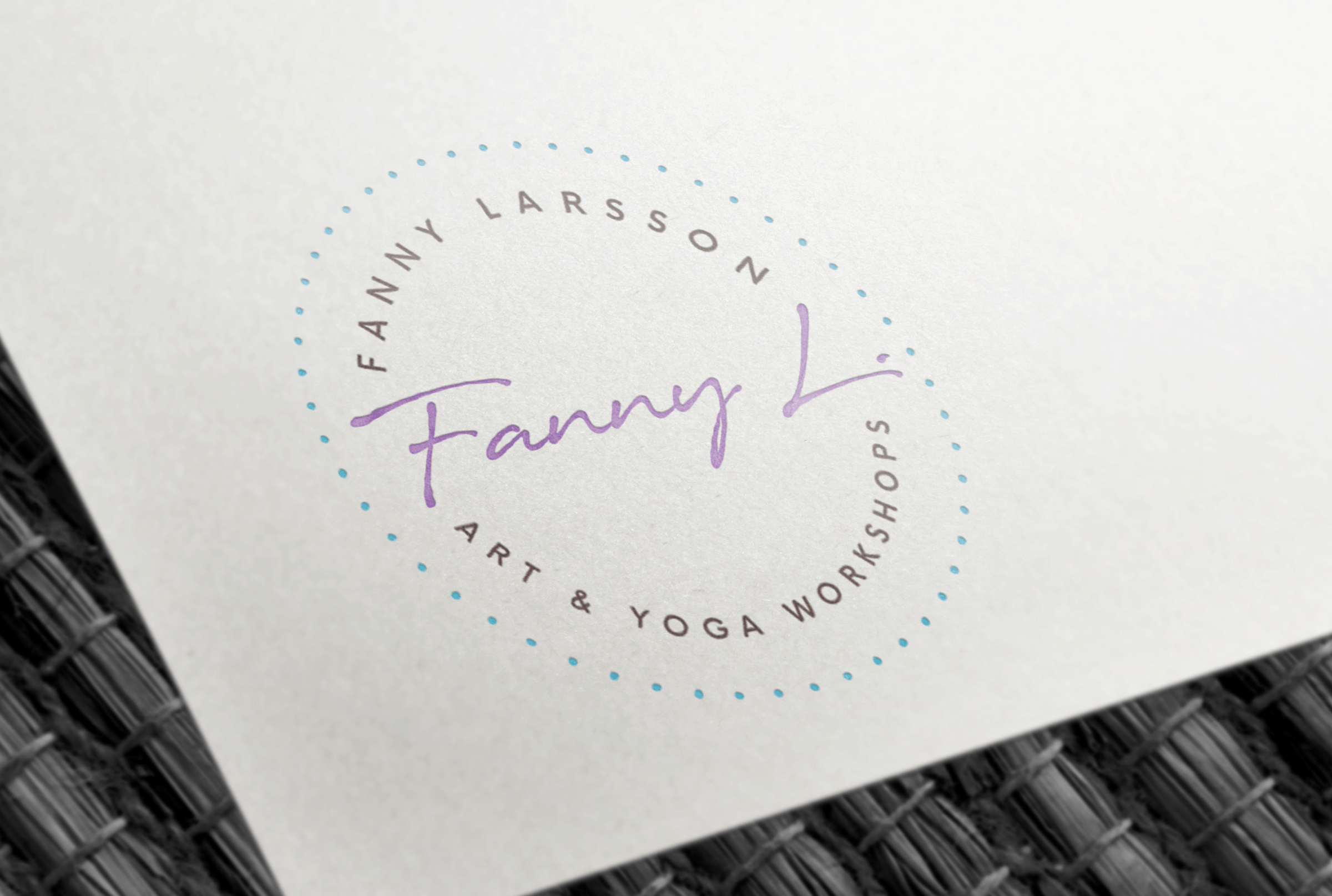 Fanny Larsson | Logotype Branding | Bold Branding & Custom Squarespace Designs | Sofia Parker Creative Studio | www.sofia-parker.com